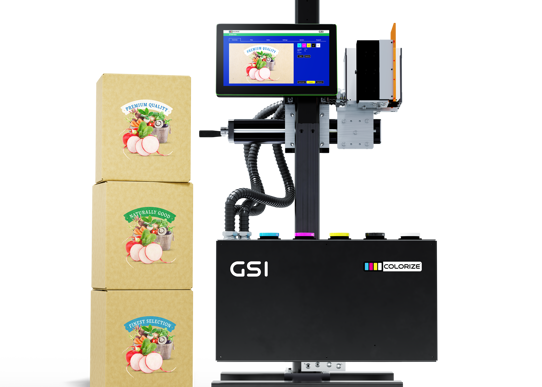 GSI printer CMYK+W